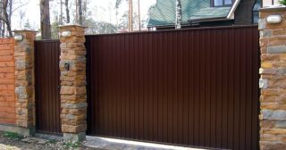 Купить откатные ворота консольные Шарыпово, цена от 2790 руб.