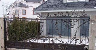 Купить откатные ворота кованые Шарыпово, цена от 2790 руб.